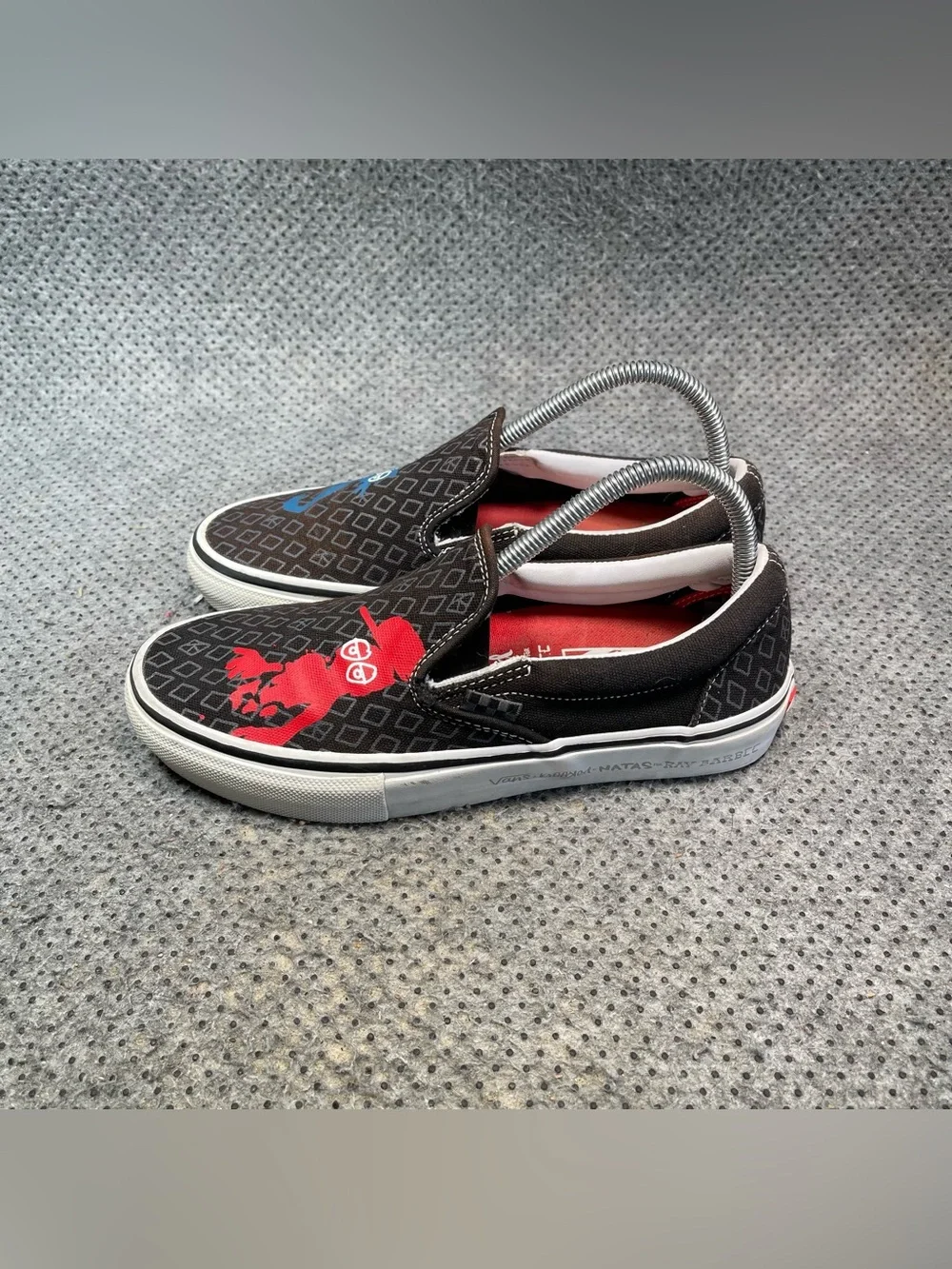 Vans Krooked by Natas Skate Shoes Size 6.5 Boys